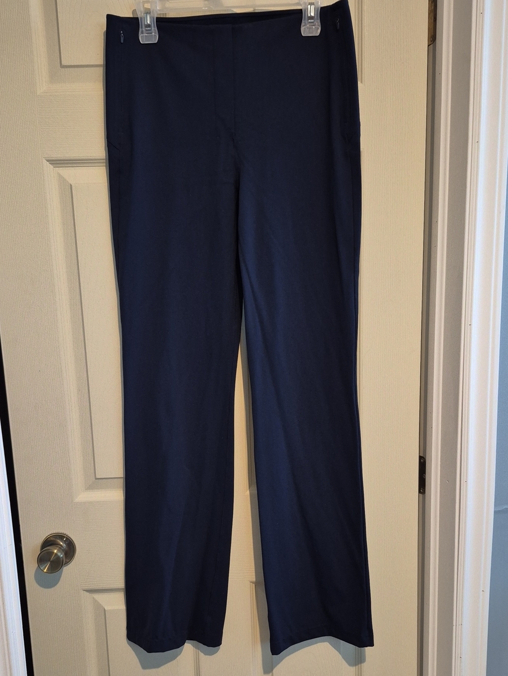 🍋 Lululemon Smooth Fit Pull-On High-Rise Pant True Navy Sz 12 ; 33" Inseam